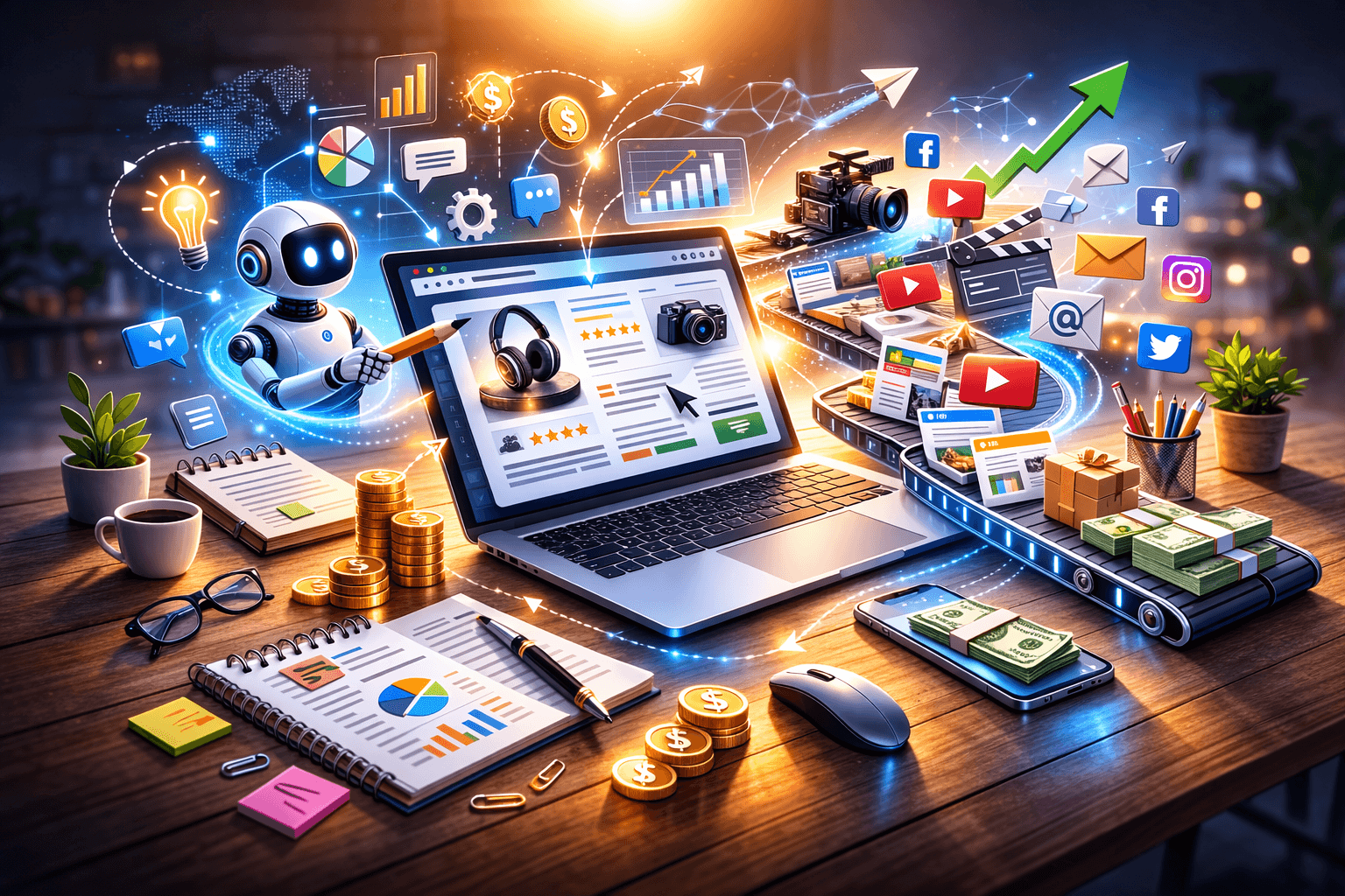 How AI Helps Affiliate Marketers Build More Content in Less Time
