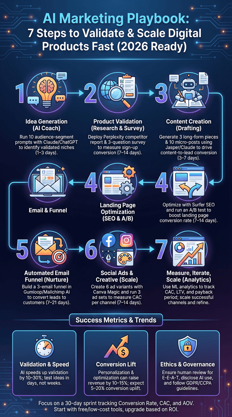 ai tools for promoting digital products