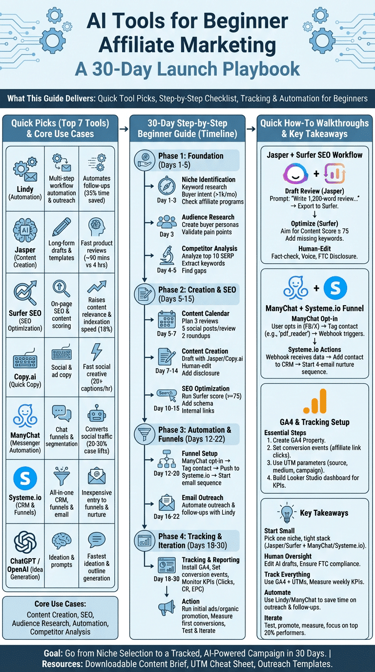 ai tools for affiliate marketing beginners